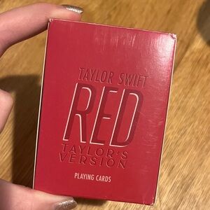 Taylor Stitch Red Playing Cards
